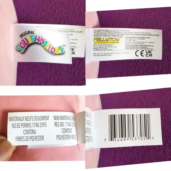 NWT SQUISHMALLOWS Set of 3 Plush Succulent Toys Abena Oz Afiyah 9 10 in Plants - Picture 12 of 12